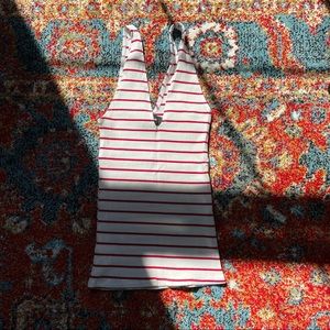 Reformation Striped Tank Top